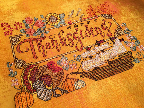 Happy Thanksgiving | Machine Embroidery Design 2