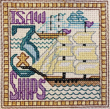  I Saw Three Ships | Machine Embroidery Design