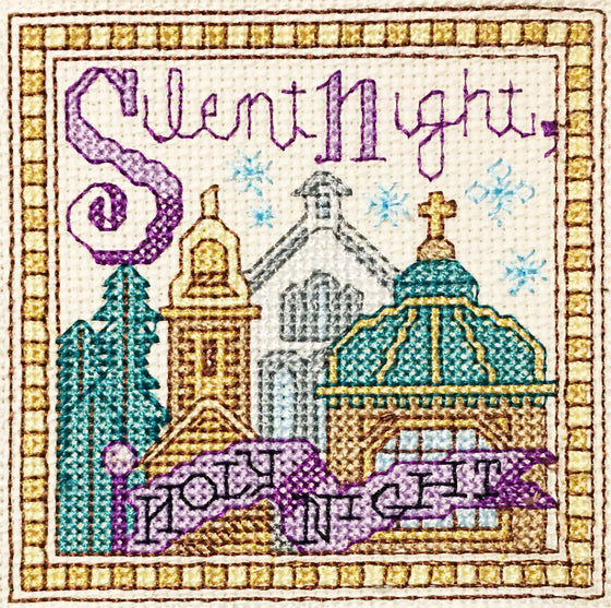 Silent Night | Christmas Machine Embroidery Design