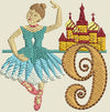 Nine Ladies Dancing | Christmas Machine Embroidery Design 2