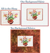 Flowers of the Month Mug Rugs