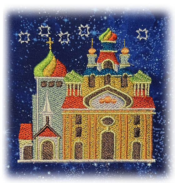 St. Petersburg Christmas | Free Machine Embroidery Design 4