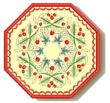  Christmas Coasters & Mug Rugs | Machine Embroidery Design 