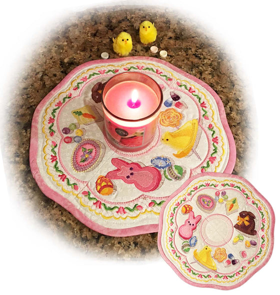 Treats for Bunny Candle Ring