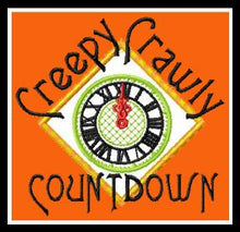  Halloween Creepy Crawly Countdown | Machine Embroidery Design