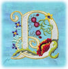 Delightful "D" | Machine Embroidery Design | Charm
