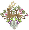Forest & Field Medallions | Flower Embroidery Design 3