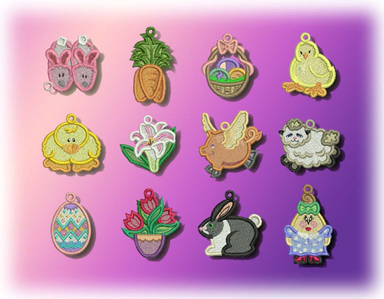 Easter Charms | Machine Embroidery Design 2