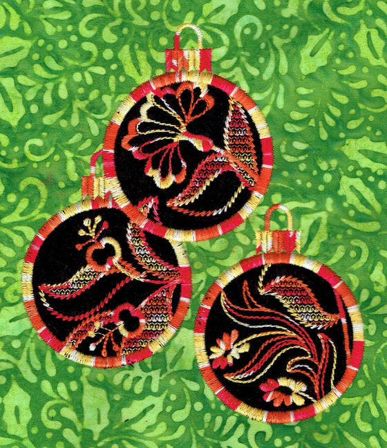 Chris-Mystery Ornaments | Machine Embroidery Design 8