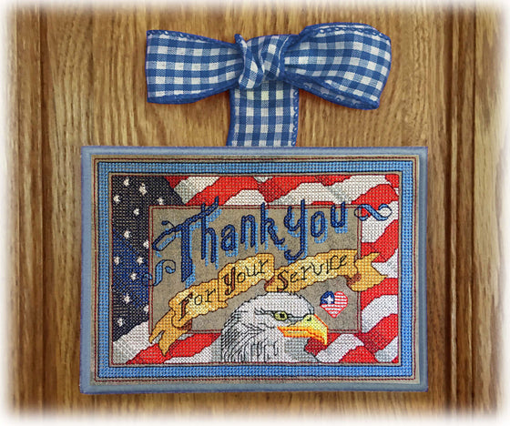 Thank You For Your Service | Machine Embroidery Design 8