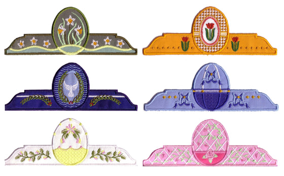 Easter Egg Wraps | Machine Embroidery Design 2