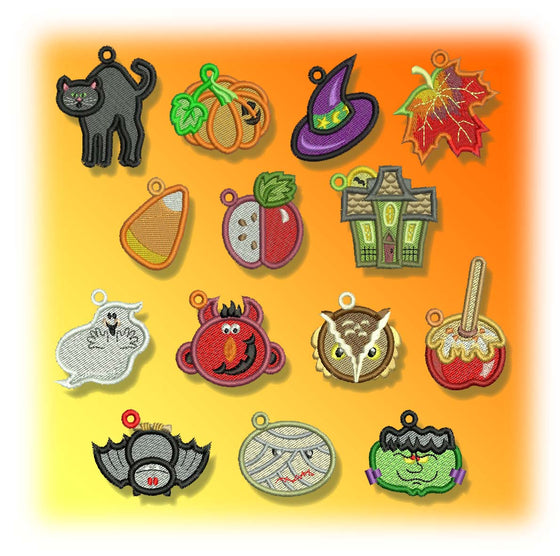 Halloween Charms | Machine Embroidery Design