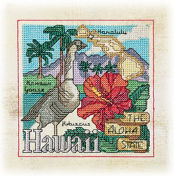 Hawaii Cross Stitch