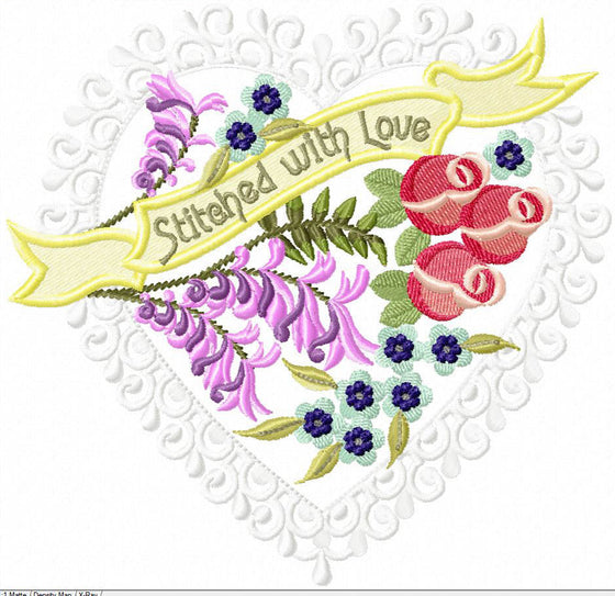 Love to Stitch Hearts