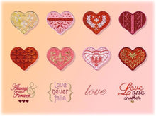  Love Hearts Collection | Machine Embroidery