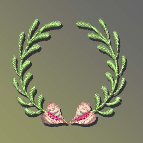 Floral Borders and Corners | Flower Embroidery Design