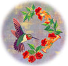 Jewel of the Sky | Hummingbird | Embroidery Design 3