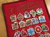 Christmas Cross Stitch Advent Calendar | Machine Embroidery Design 3