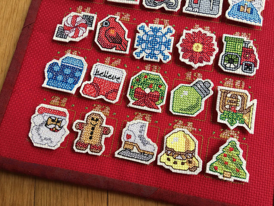 Christmas Cross Stitch Advent Calendar