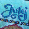 July Mug Rug | Machine Embroidery Design 4