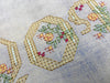 Floral Cross Stitch Alphabet | Machine Embroidery Design 4
