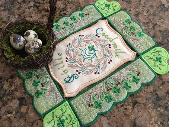 Abundant Blessings Border Set | Embroidery Mug Rug