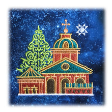  St. Petersburg Christmas | Free Machine Embroidery Design