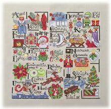  Christmas ABC Cross Stitch | Machine Embroidery Design