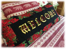  Welcome Christmas | Table Runner & Wall Hangar | Machine Embroidery Design