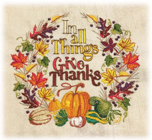  In All Things Wreath | Machine Embroidery Design