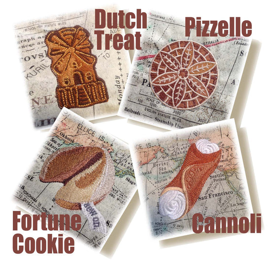 Cookie Crush | International Cookies | Machine Embroidery Designs