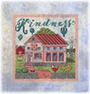 The Kindness Cottage | Machine Embroidery Mug Rug 5