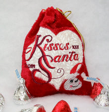  Kisses from Santa Bag | Christmas Gift Bag