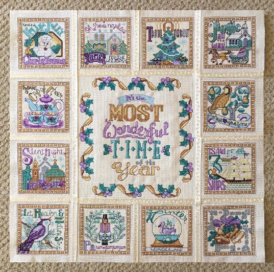 Kris Kringle Cross Stitch Sets | Machine Embroidery