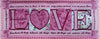 Machine Embroidery LOVE Wallhanging