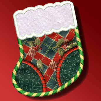 Christmas Charms with L'il Stockings | Machine Embroidery Design 5