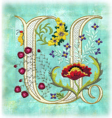  Unforgettable "U" | Machine Embroidery Design
