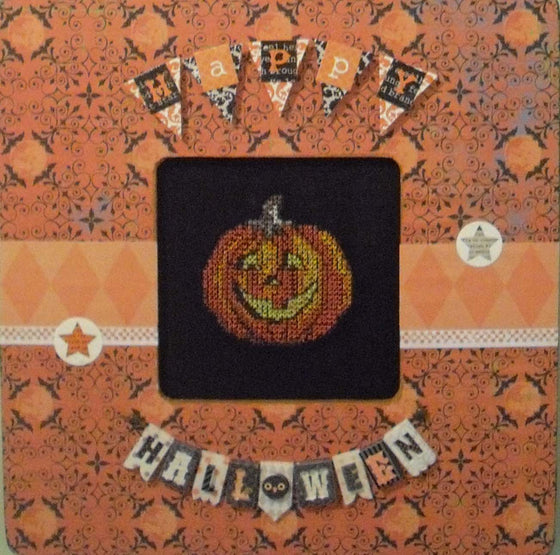 Cross Stitch Pumpkin | Machine Embroidery Design