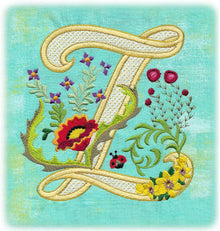  Zesty "Z" | Machine Embroidery Design