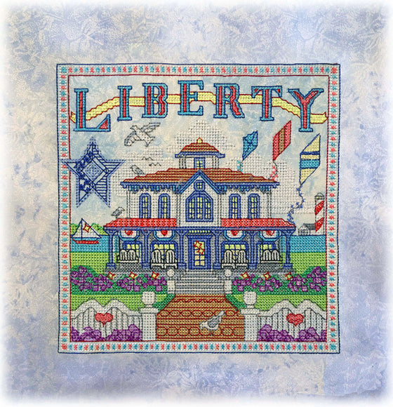 Cottage of the Month Quilt Block Series | Embroidery Design 8