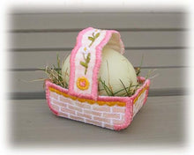  L'il Spring Basket | Machine Embroidery Ornament