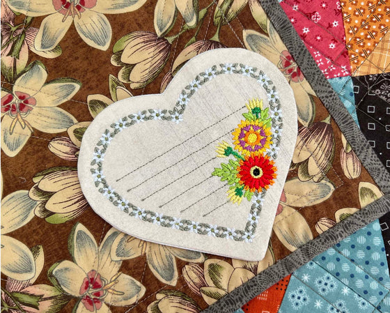 Love in Every Stitch Set A Quilt Labels
