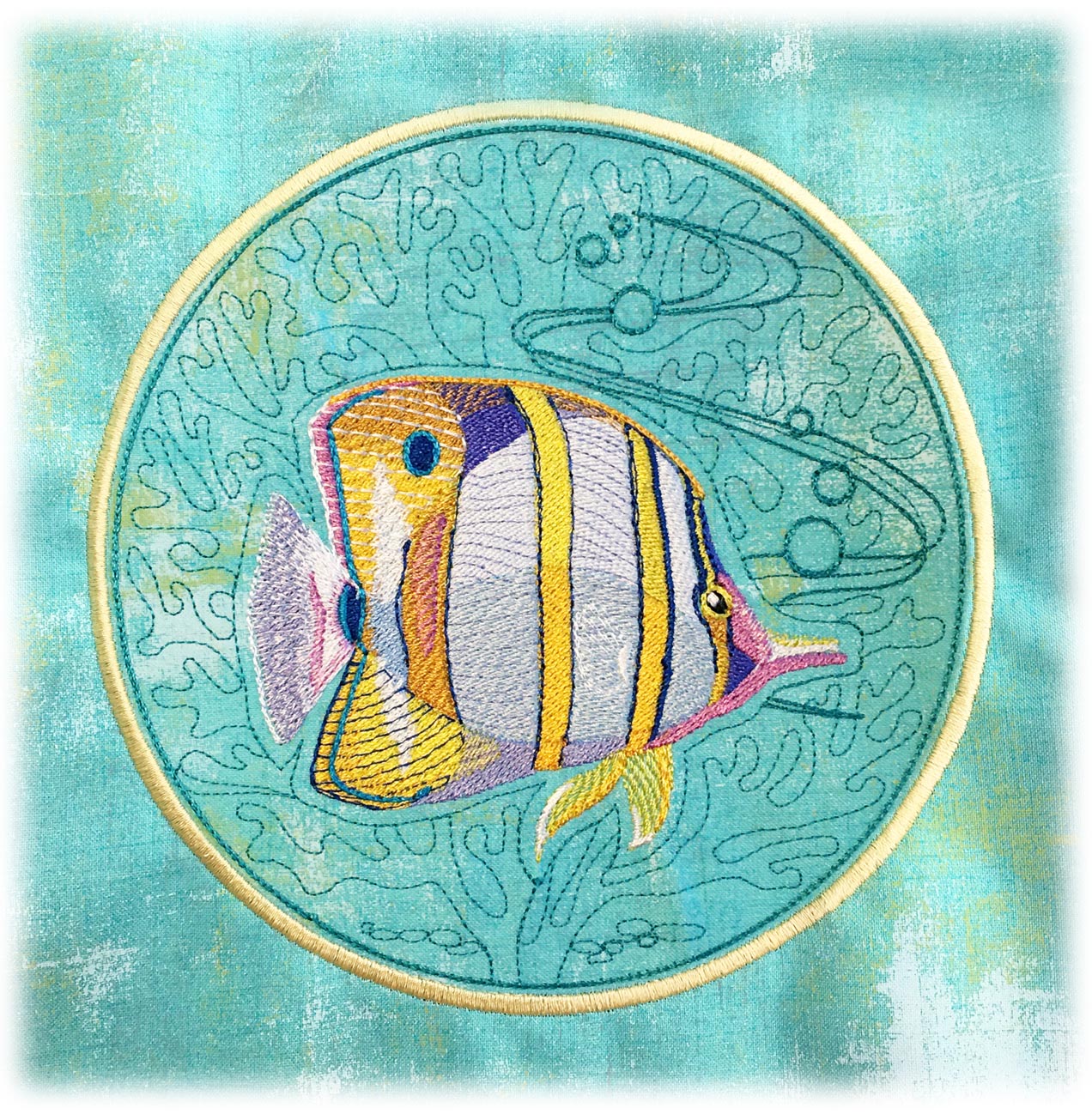Stitches of the Sea | Machine Embroidery Design