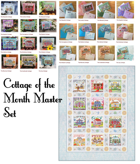 Cottage of the Month Complete Master Set