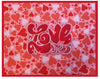 Valentine Modern Love Minute Mats | Machine Embroidery Mug Rug 3