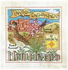  New Mexico Cross Stitch | Machine Embroidery Design