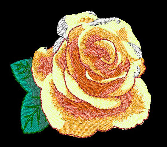 Roses Sketchbook | Machine Embroidery Design 3