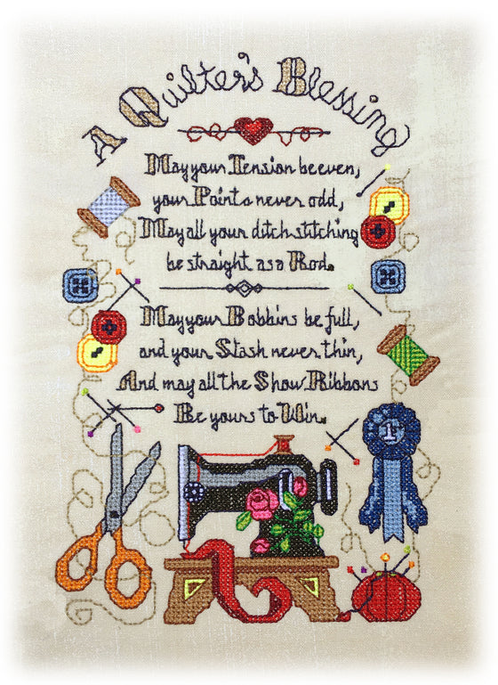 Quilter's Blessing | Machine Embroidery Design