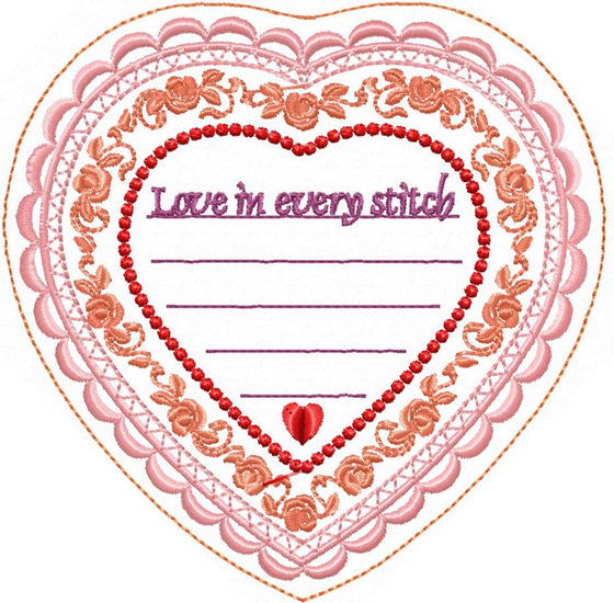 Love in Every Stitch Set A Quilt Labels