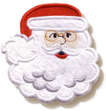  Santa Magnet | Machine Embroidery Ornament